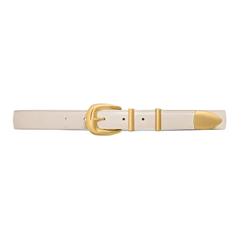 CELINE Medium Western Belt In Taurillon Leather-1