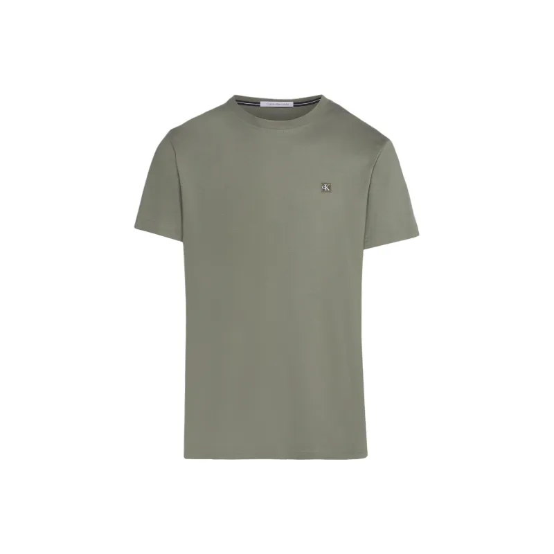 Calvin Klein Logo patch Cotton T shirt-0