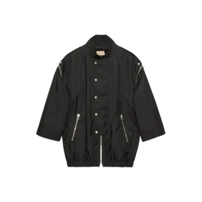 GUCCI Metamorfosi Printed Detachable Sleeved Jacket-0