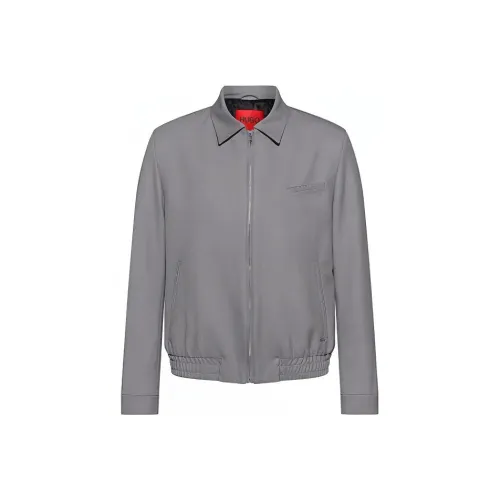 HUGO BOSS SS22 Jackets & Coats Men's Gray