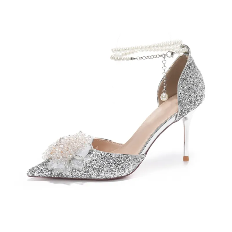 MADALLO Slim Heel High Heels Women's-4