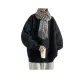 101 Black Fleece-Lined Crew Neck