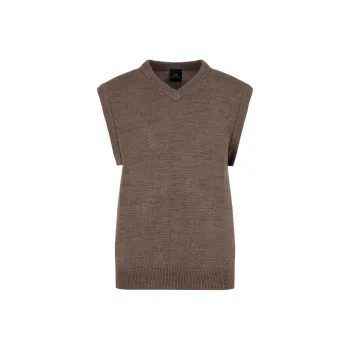 ARMANI EXCHANGEAE Tank Tops Men's Brown