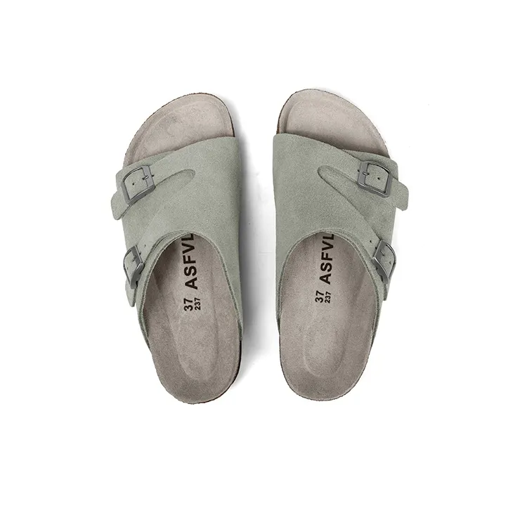 ASFVLT SNEAKERS Massage Slip Resistant Abrasion Resistant Quiet Slide Slippers Unisex-14
