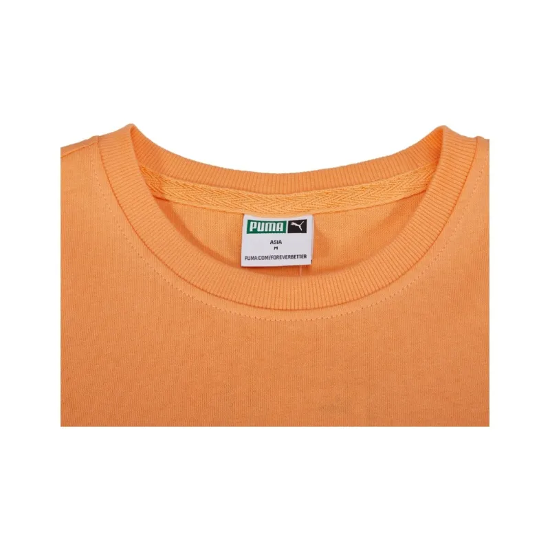 PUMA T Shirts Men Orange-2