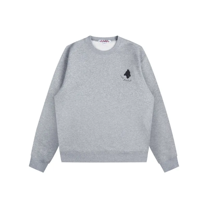 FAIRWHALE Sweatshirt Men's Medium Gray-0