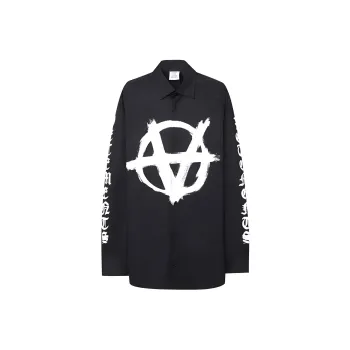 Vetements Graphic print Cotton Shirt