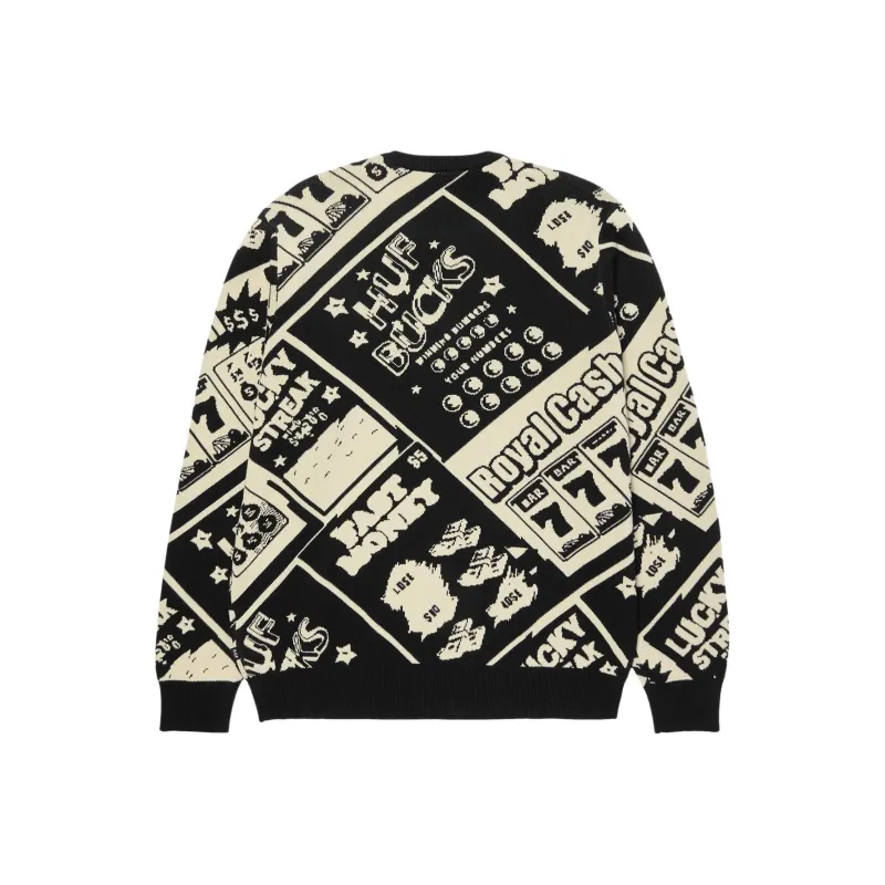 HUF Sweaters Unisex Black-1