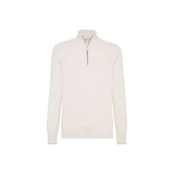 Brunello Cucinelli High Neck Knitted Jumper