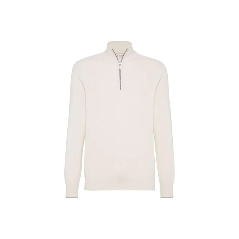 Brunello Cucinelli High Neck Knitted Jumper-0