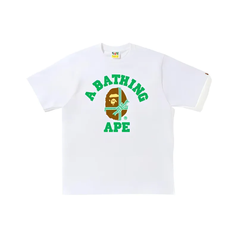 Bape Christmas College Tee-0