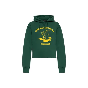 DSQUARED 2 Canadian Lifestyle Graphic Printed Hoodie