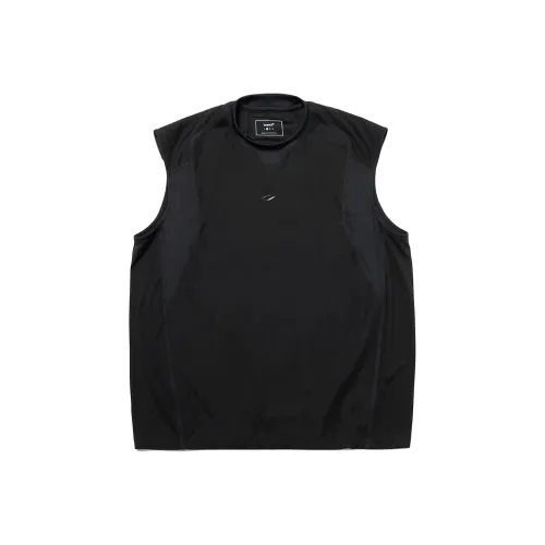 TANOXI Ninja Sleeveless Set in Shoulder Jacket Men's Black
