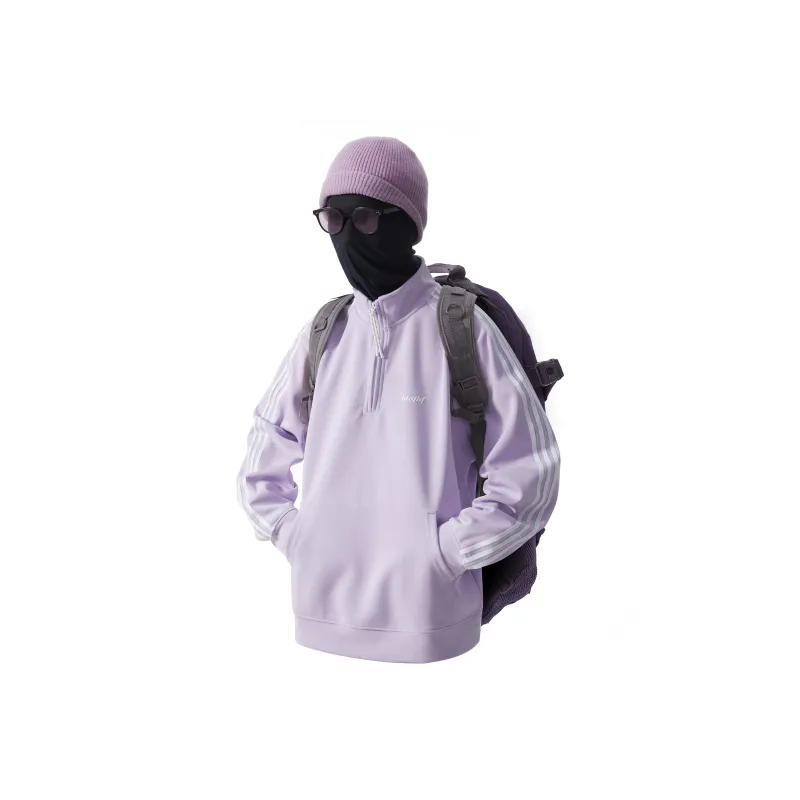 LOMBT Sweatshirt With Fall Zip Closure Unisex-12