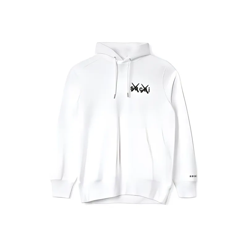 KAWS X Sacai Embroidery Hoodie-0