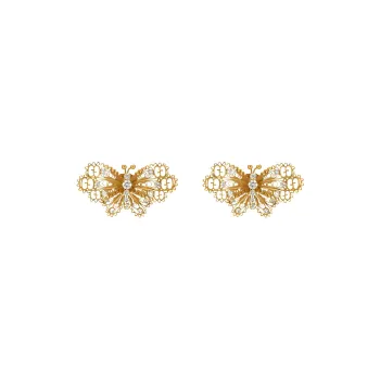 GUCCI Earrings Women's Gold