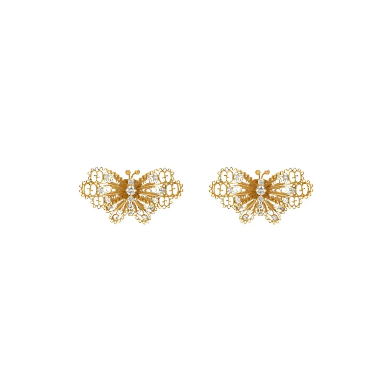 GUCCI Earrings Women's Gold-0