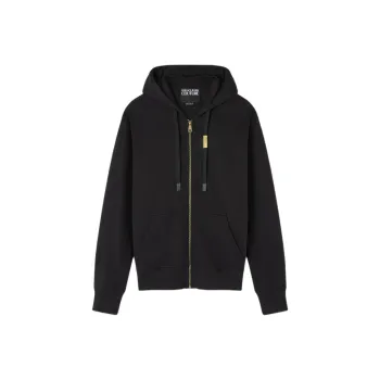 VERSACE Cotton Zip up Hoodie