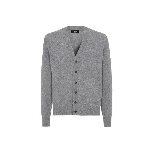 FENDI Button Up Knitted Cardigan