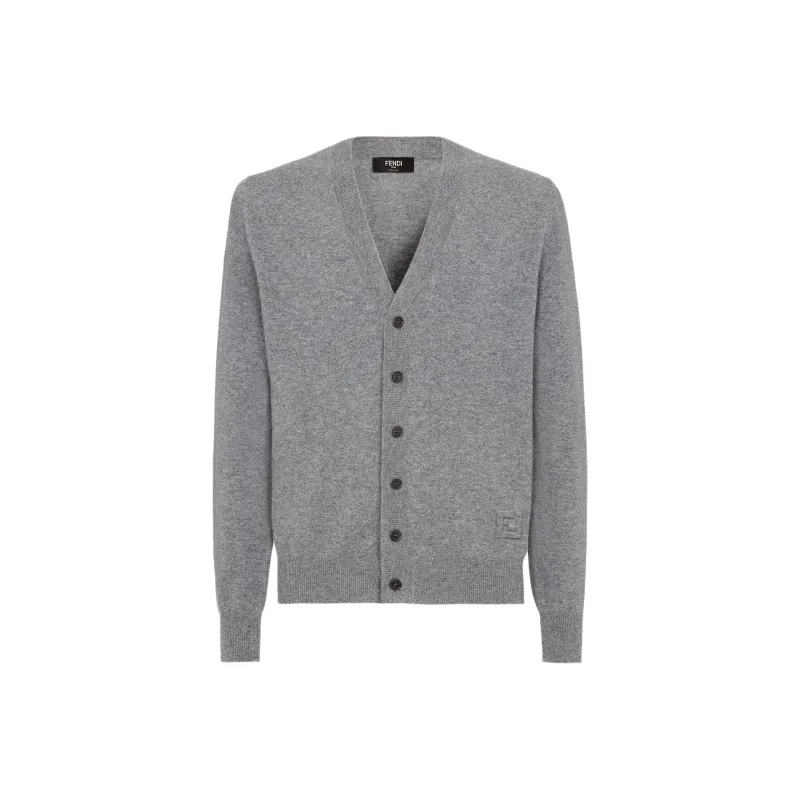 FENDI Button Up Knitted Cardigan-0