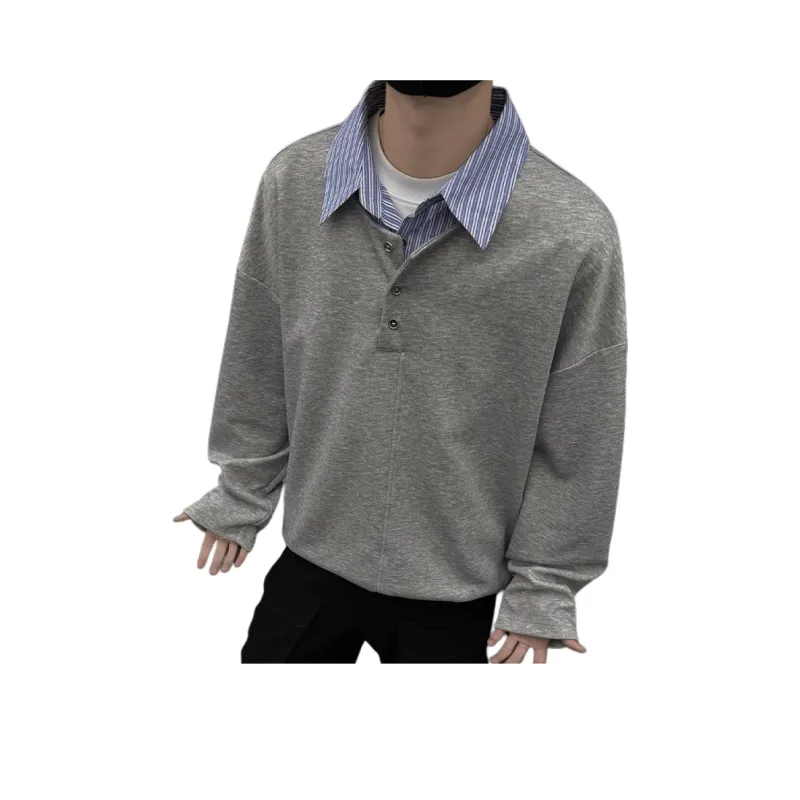 NEAR HERE Sweatshirt Unisex Navy Blue-0