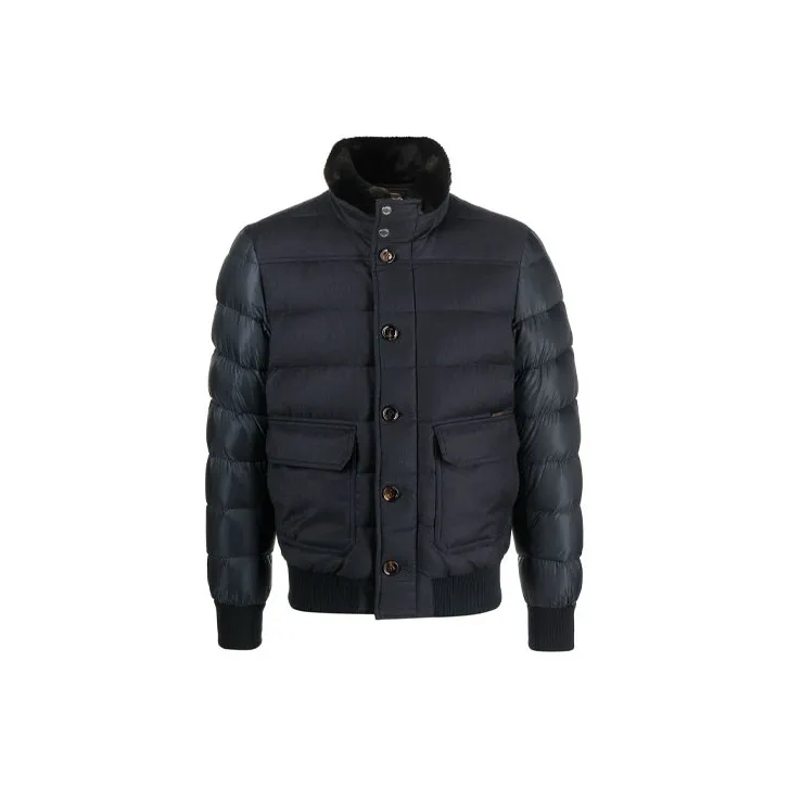 Moorer High Neck Padded Down Jacket-0