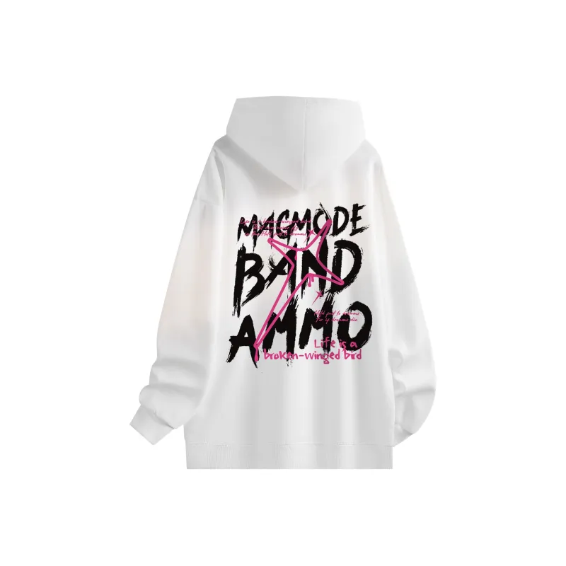 Magmode Sweatshirt Unisex Vintage Red-10