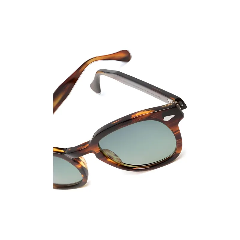 MOSCOT Acetate Oval Sunglasses Men's Umber-2
