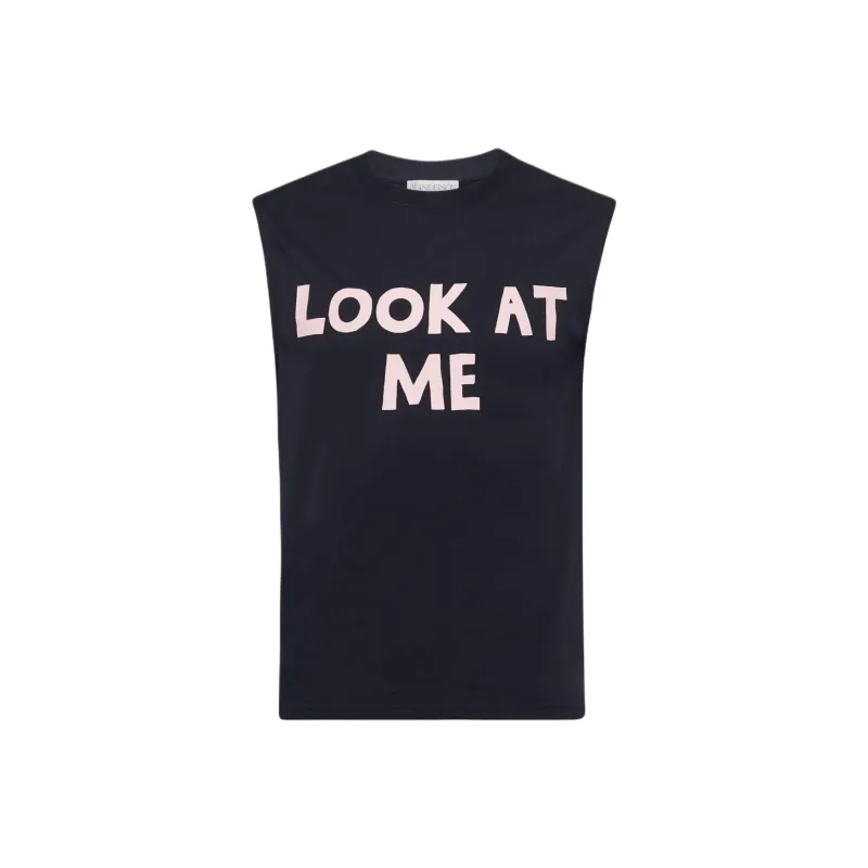 JW Anderson Look At Me Printed Tank Top-0