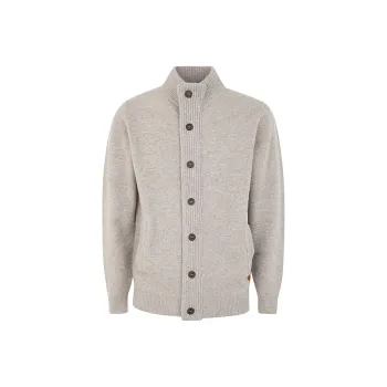 BARBOUR High Neck Button Up Cardigan