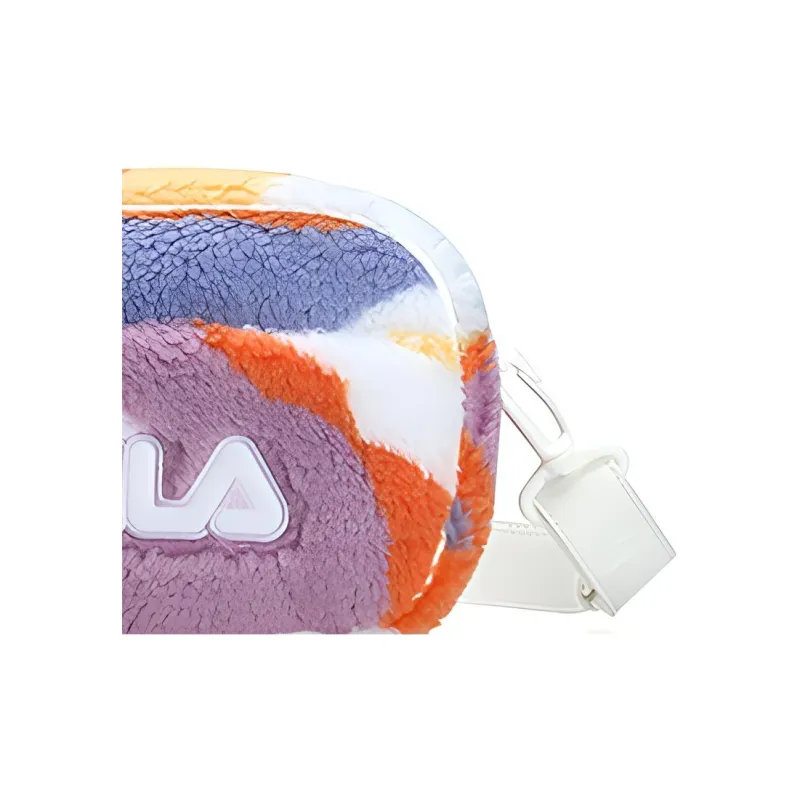 FILA FUSION Fabric Shoulder Bag Regular Women's Taro Orange-4