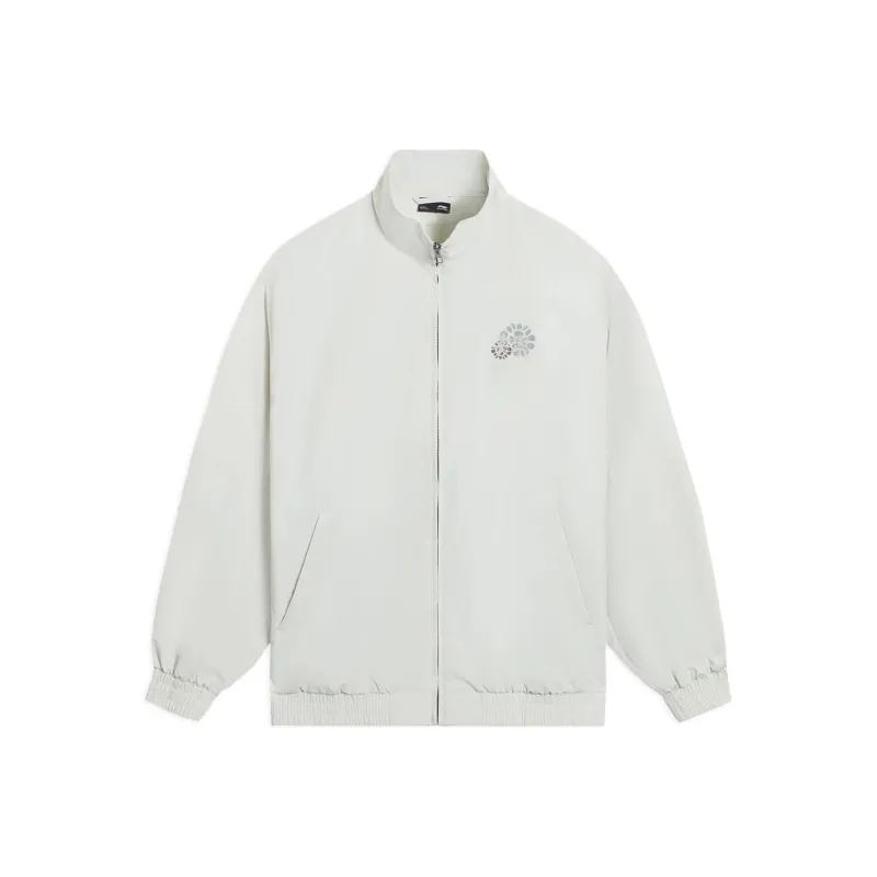 LiNing Sports Trend Series Jacket Fall Men's Water Mist Gray-0