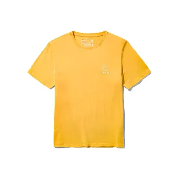 Timberland T Shirts Men Don't Touch Me Yellow