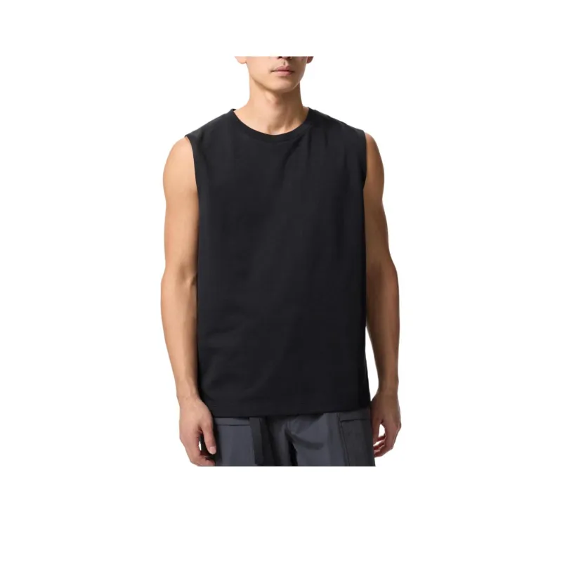 UNIQLO AIRism Mesh Series Tank Tops Unisex Black-0