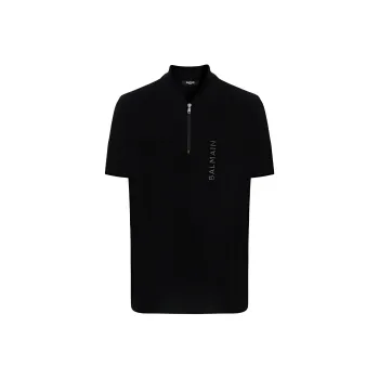 BALMAIN Polo Shirts Men Black