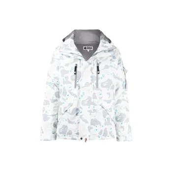 A BATHING APE Bape Jackets Men White