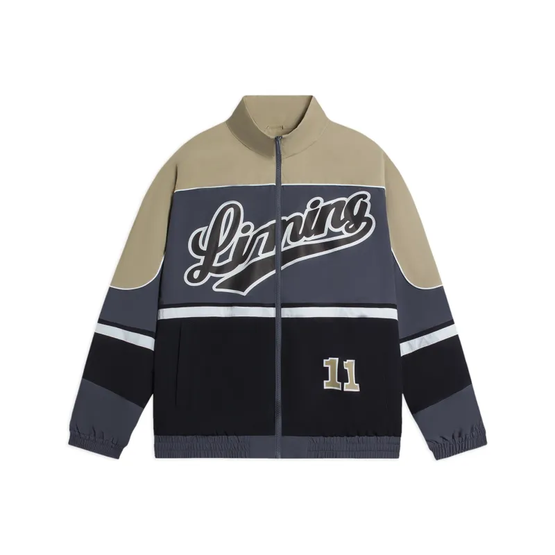 LiNing Sports Life Collection Jacket Unisex Thunderstorm Gray-0