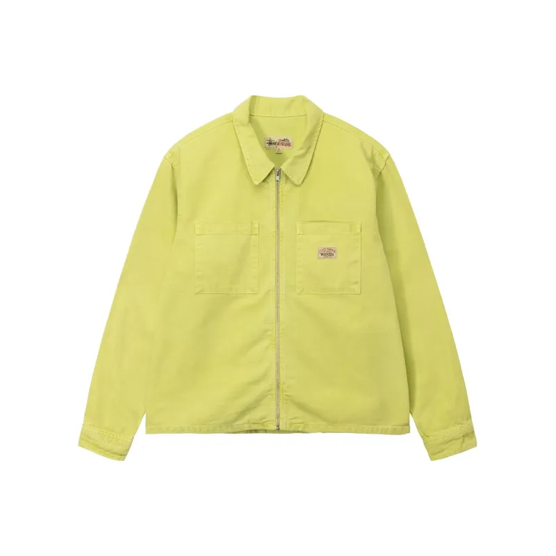 Stussy Washed Canvas Zip Shirt-5