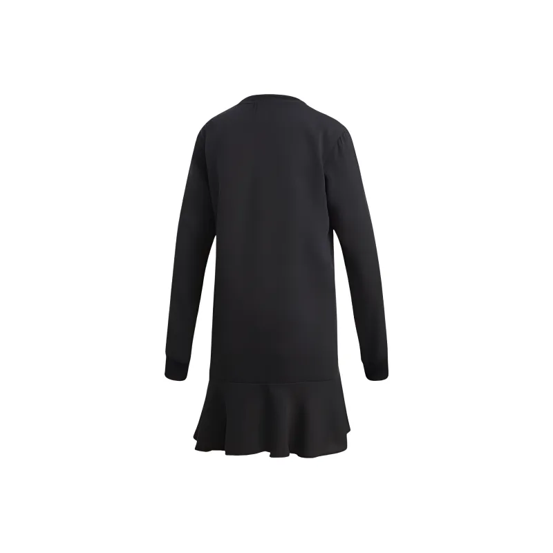 Adidas Originals Long Sleeved Dresses Women's Black-1