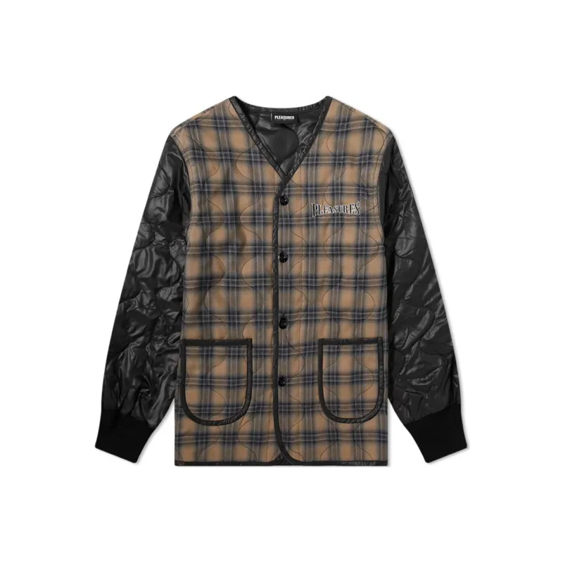PLEASURES Bowery Plaid Liner Jacket-0