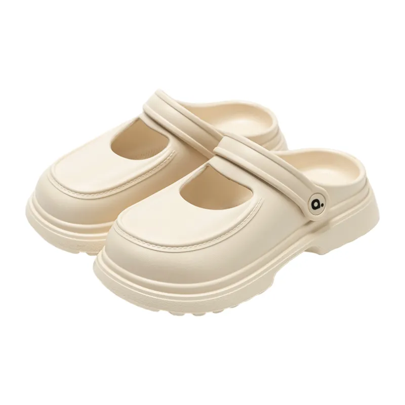 POSEE Clogs White, Black, Coffee-0