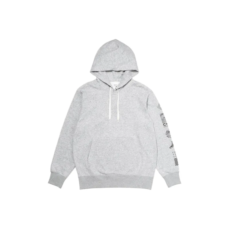 Converse VERTICAL PT SW Sweatshirt Men's Heather Gray-0