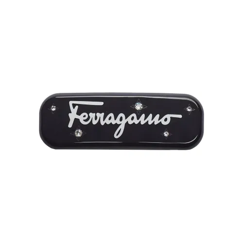 Ferragamo Logo print Hair Clip