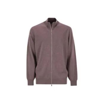 Brunello Cucinelli Zipped Knit Cardigan