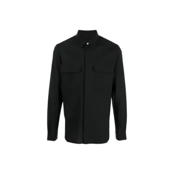 RICK OWENS Concealed front Shirt Jacket