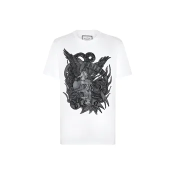 PHILIPP PLEIN Ss Tattoo Round Neck T shirt