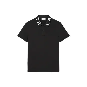 LACOSTE Logo jacquard Polo Shirt