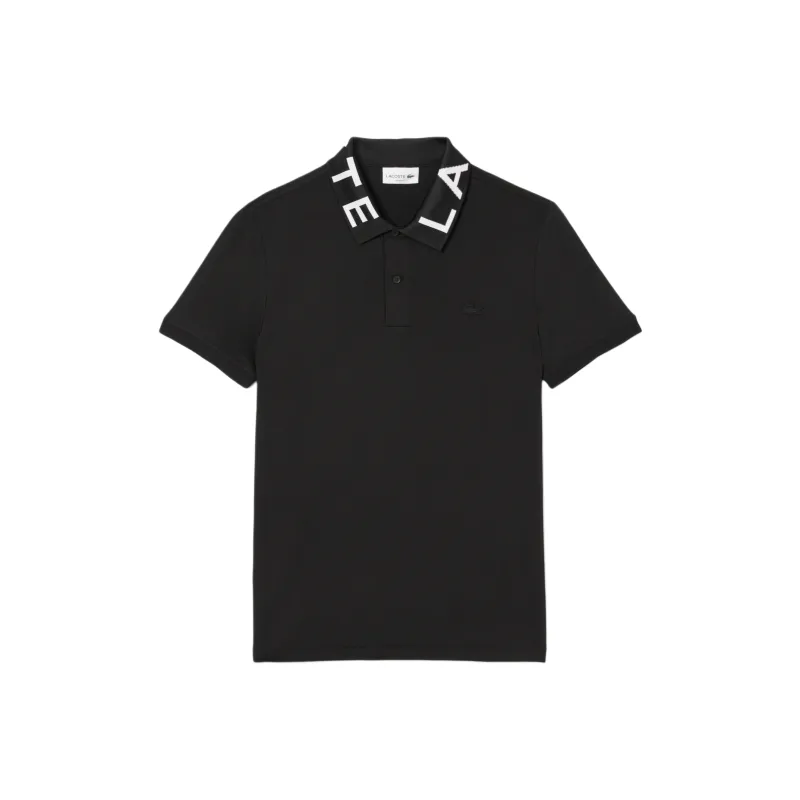 LACOSTE Jacquard logo Polo Shirt-0
