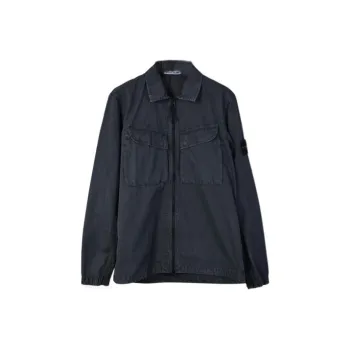 STONE ISLAND Jackets Men Petroleum Green