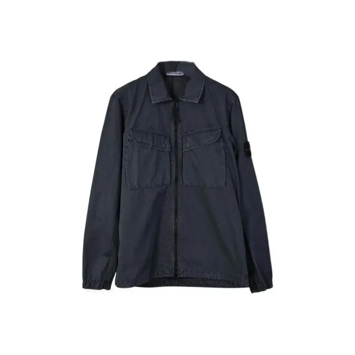 STONE ISLAND Jackets Men Petroleum Green-0
